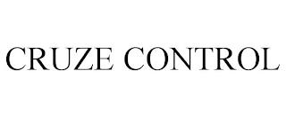 CRUZE CONTROL trademark