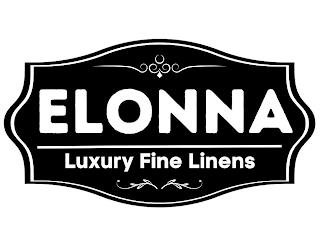 ELONNA LUXURY FINE LINENS trademark