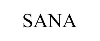 SANA trademark