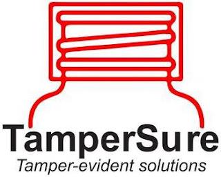 TAMPERSURE TAMPER-EVIDENT SOLUTIONS trademark