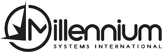 MILLENNIUM SYSTEMS INTERNATIONAL trademark