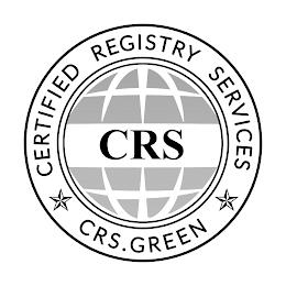 CRS CERTIFIED REGISTRY SERVICES CRS.GREENN trademark