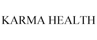 KARMA HEALTH trademark