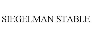 SIEGELMAN STABLE trademark