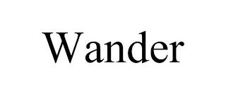 WANDER trademark