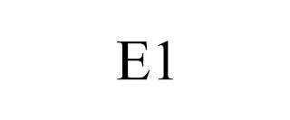 E1 trademark