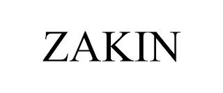 ZAKIN trademark