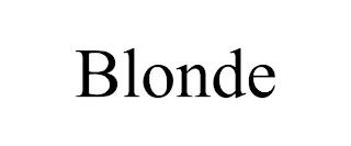 BLONDE trademark