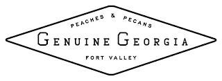 PEACHES & PECANS GENUINE GEORGIA FORT VALLEYLLEY trademark