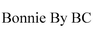 BONNIE BY BC trademark