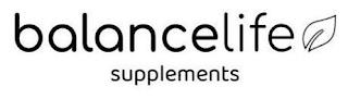 BALANCELIFE SUPPLEMENTS trademark