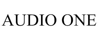 AUDIO ONE trademark