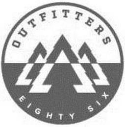 OUTFITTERS EIGHTY SIX trademark