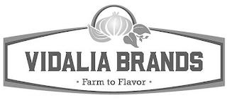 VIDALIA BRANDS · FARM TO FLAVOR · trademark