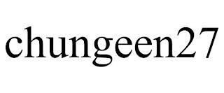 CHUNGEEN27 trademark