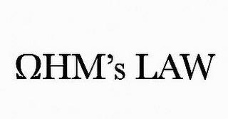 HM'S LAW trademark