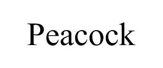 PEACOCK trademark