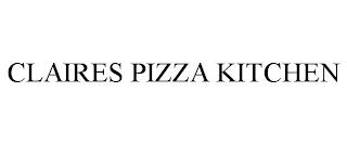 CLAIRES PIZZA KITCHEN trademark