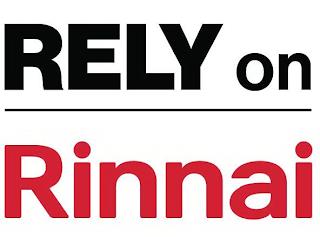 RELY ON RINNAI trademark