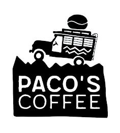 PACO'S COFFEE trademark