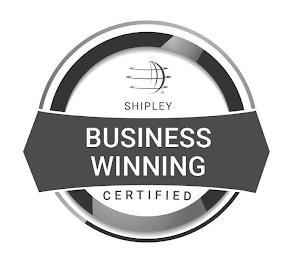 SHIPLEY BUSINESS WINNING CERTIFIED trademark