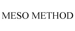 MESO METHOD trademark