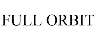 FULL ORBIT trademark