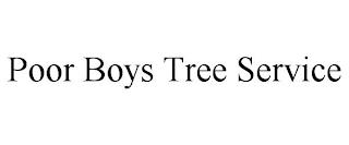 POOR BOYS TREE SERVICE trademark