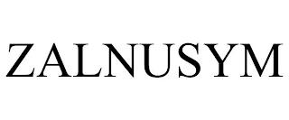 ZALNUSYM trademark