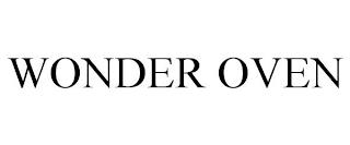 WONDER OVEN trademark