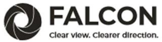 FALCON CLEAR VIEW. CLEARER DIRECTION. trademark