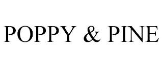 POPPY & PINE trademark