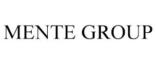 MENTE GROUP trademark