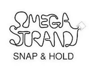 OMEGA STRAND SNAP & HOLD trademark