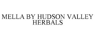 MELLA BY HUDSON VALLEY HERBALS trademark