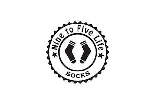 NINE TO FIVE LIFE SOCKS trademark