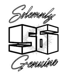 SOLEMNLY GENUINE SG trademark