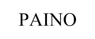 PAINO trademark