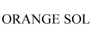 ORANGE SOL trademark