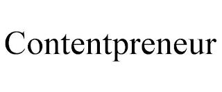 CONTENTPRENEUR trademark