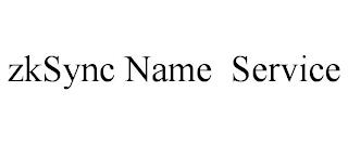 ZKSYNC NAME SERVICE trademark