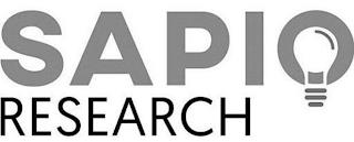 SAPIO RESEARCH trademark