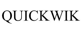 QUICKWIK trademark