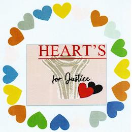 HEART'S FOR JUSTICE trademark