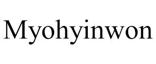 MYOHYINWON trademark