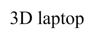 3D LAPTOP trademark