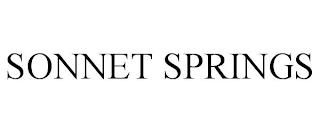 SONNET SPRINGS trademark