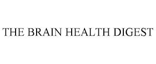 THE BRAIN HEALTH DIGEST trademark