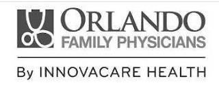 ORLANDO FAMILY PHYSICIANS BY INNOVACARE HEALTH trademark