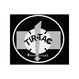 TIR TACO RESTAURANT trademark